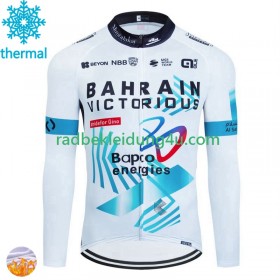 Radtrikot Winter Thermal Fleece Bahrain Victorious 2024